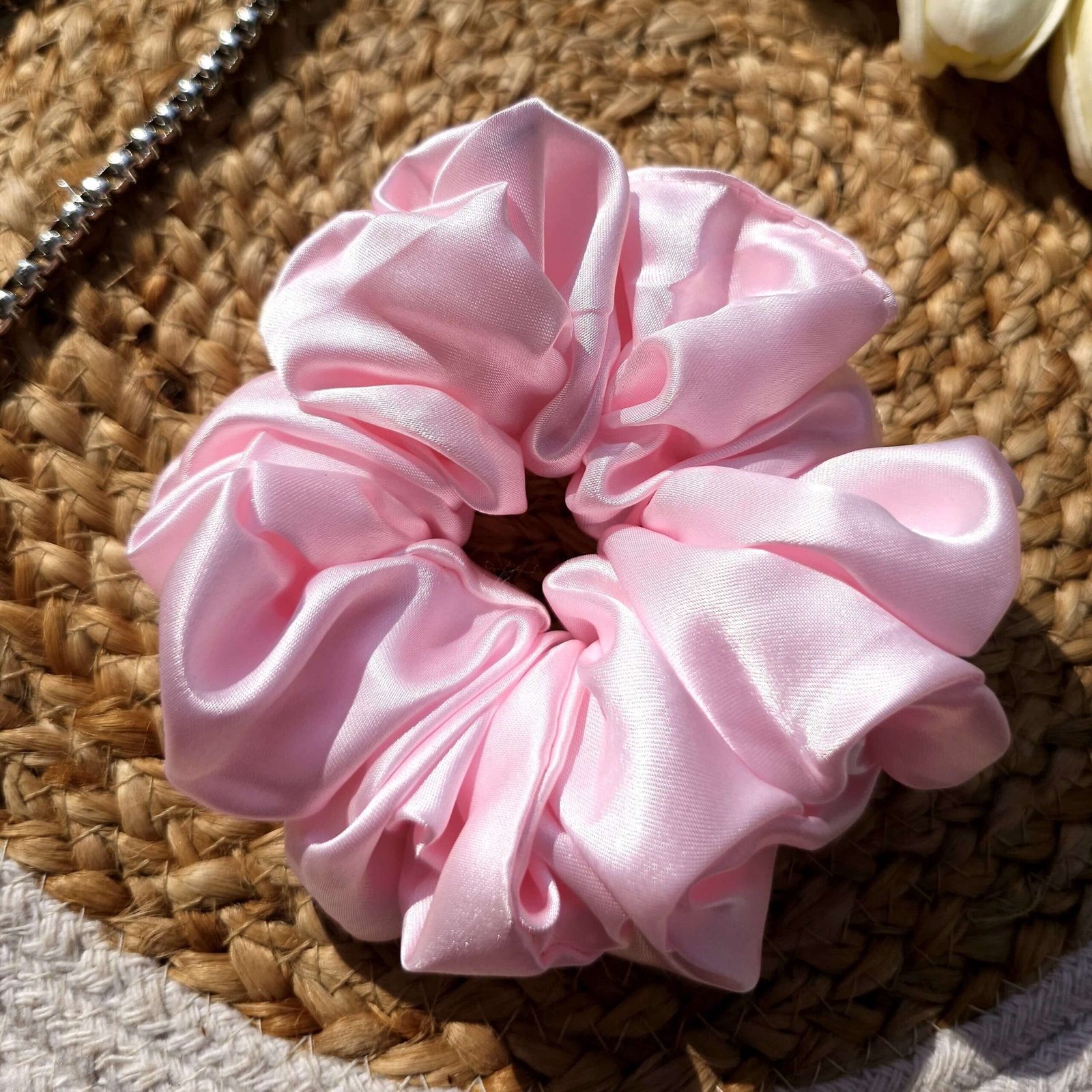 baby-pink-satin-scrunchies Buy Scrunchies online