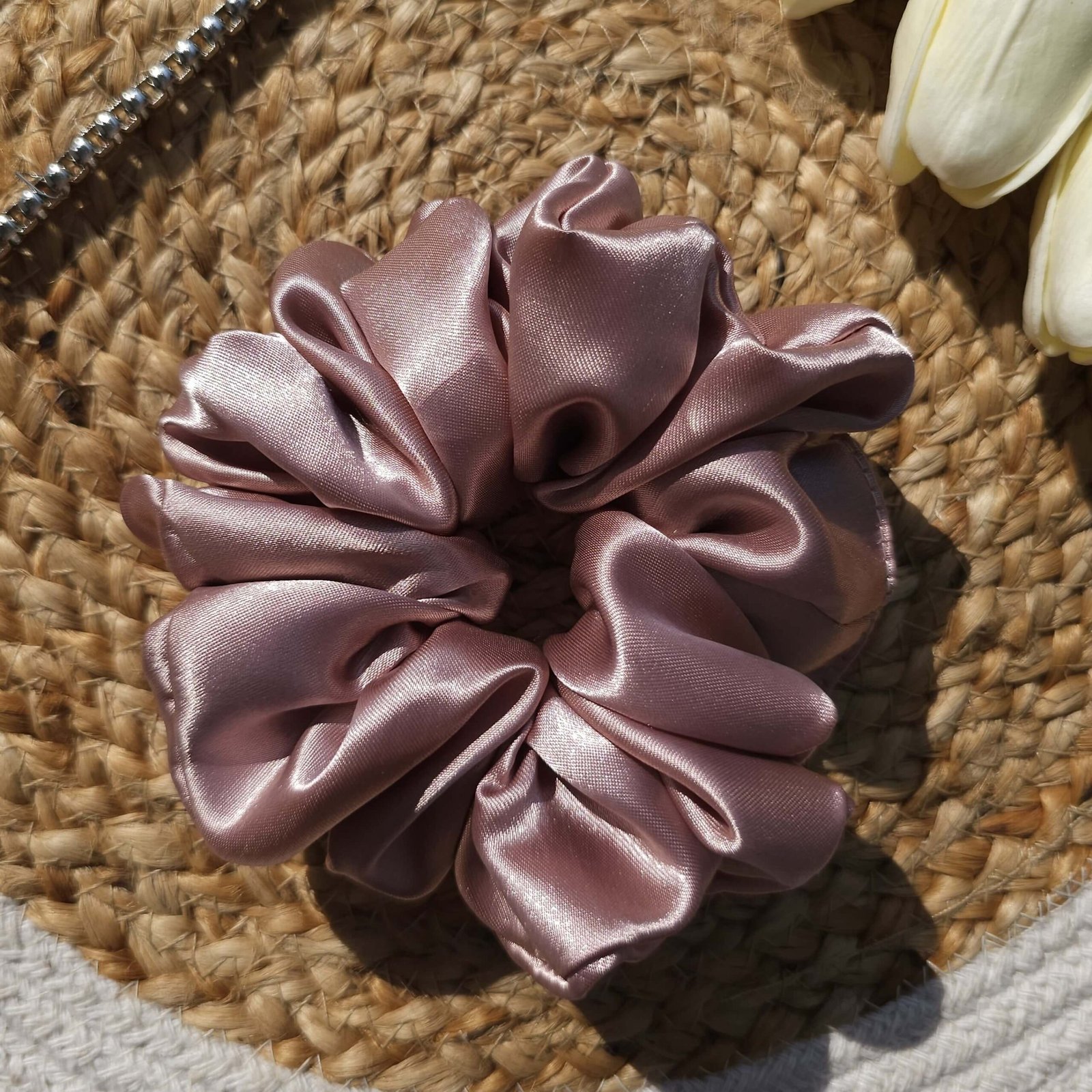 rosy-nude-hair-scrunchies Buy scrunchies online