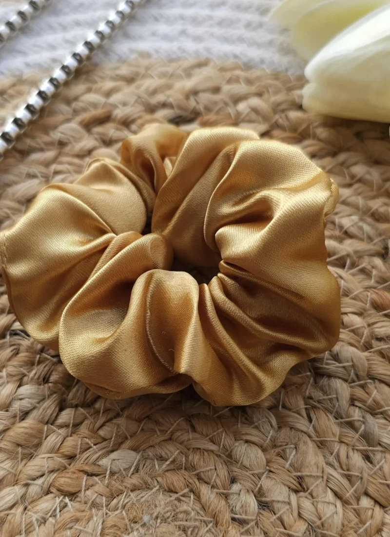 gold tsg best scrunchies