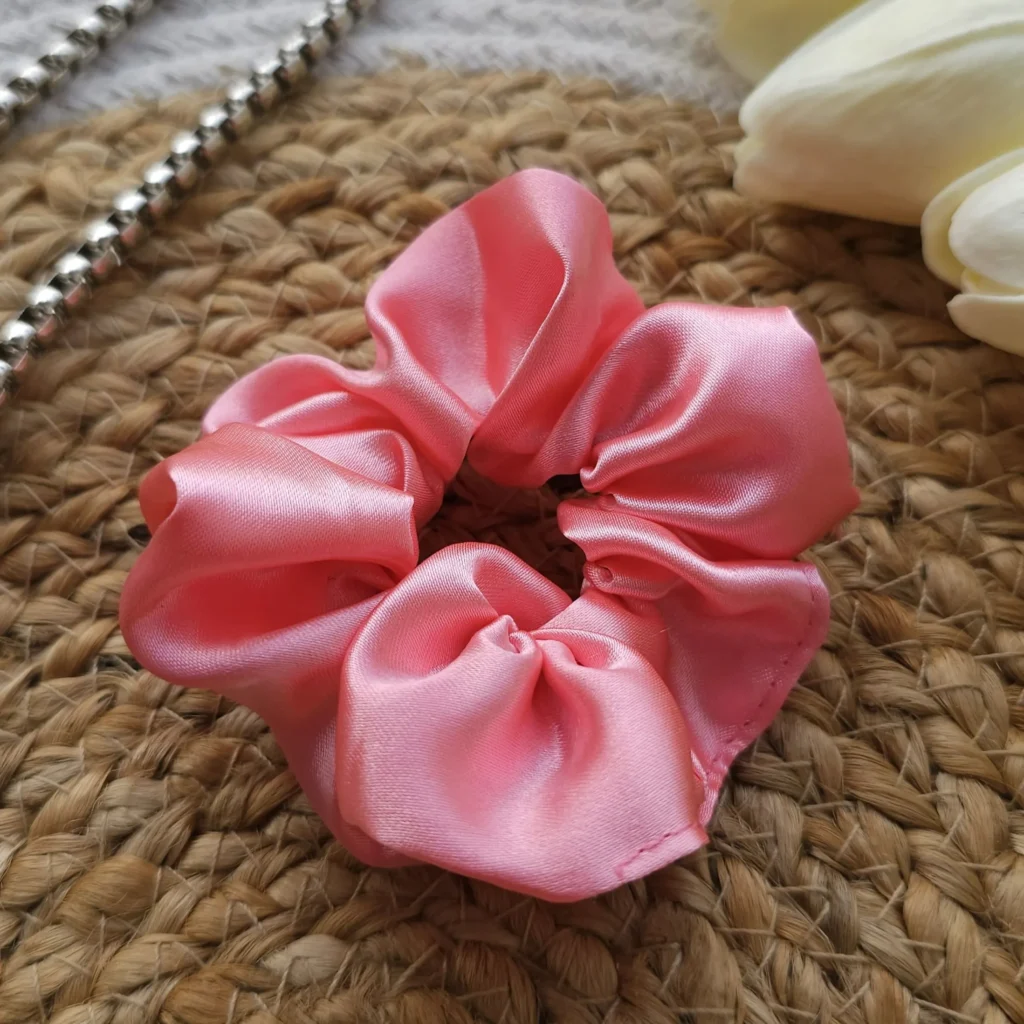 Trendy satin hair accessories for girls