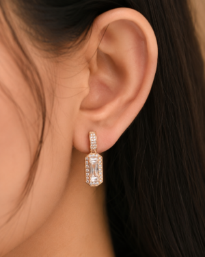 Elara Statement Drop Earrings - Image 2
