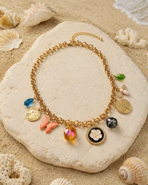 Lucky Black Charm Neckchain - Image 2