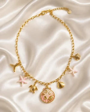 Pink Tide Charm Neckchain - Image 2